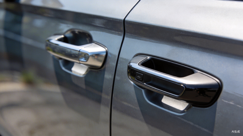 汽车隐藏式门把手,要说再见了